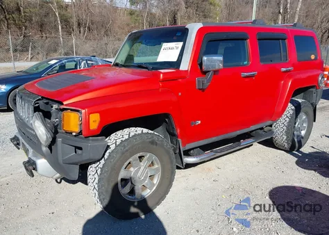 2009 Hummer H3 Suv Alpha z USA, uszkodzony, nr VIN 5GTEN13LX98121645